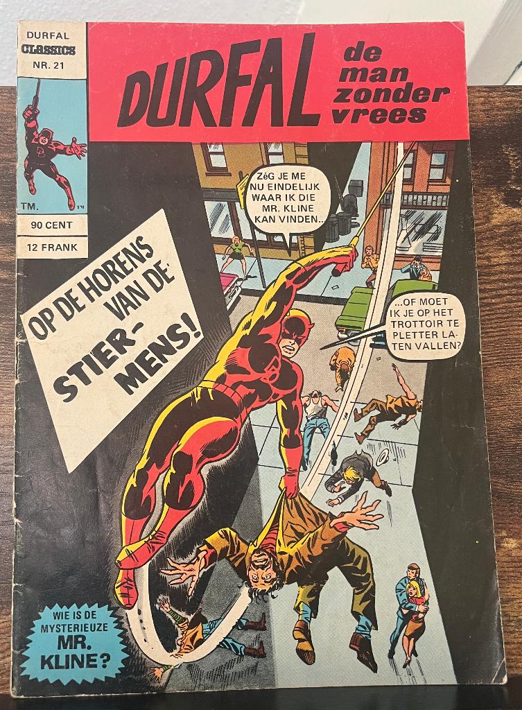 Durfal Classics nr 21 (Classics Nederland), Amerika, Ophalen of Verzenden, Gelezen, Eén comic
