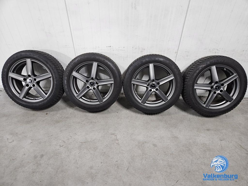 7mm! Mercedes A B CLA Klasse W177 W247 C118 17 inch antracie, Gebruikt, -, -, Banden en Velgen