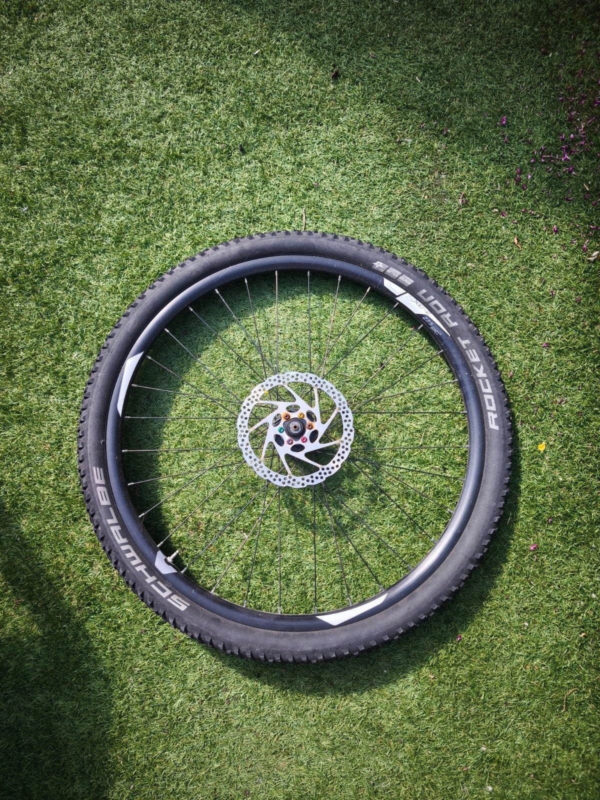 Schwalbe Rocket Ron 27.5 inch MTB Wiel met Schijfrem, Fietsen en Brommers, Wiel, Gebruikt, Mountainbike, Giant