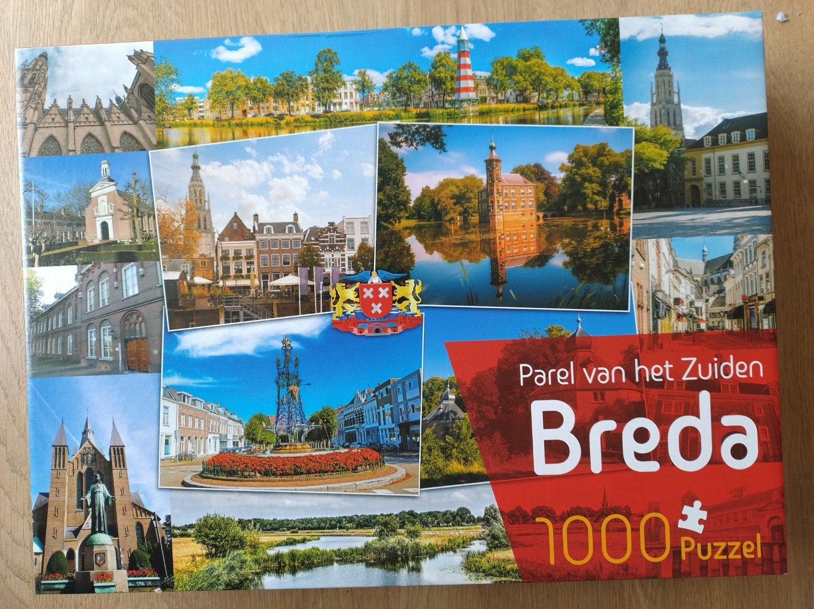 Breda legpuzzel 1000 stukjes, Ophalen of Verzenden, 500 t/m 1500 stukjes, Zo goed als nieuw