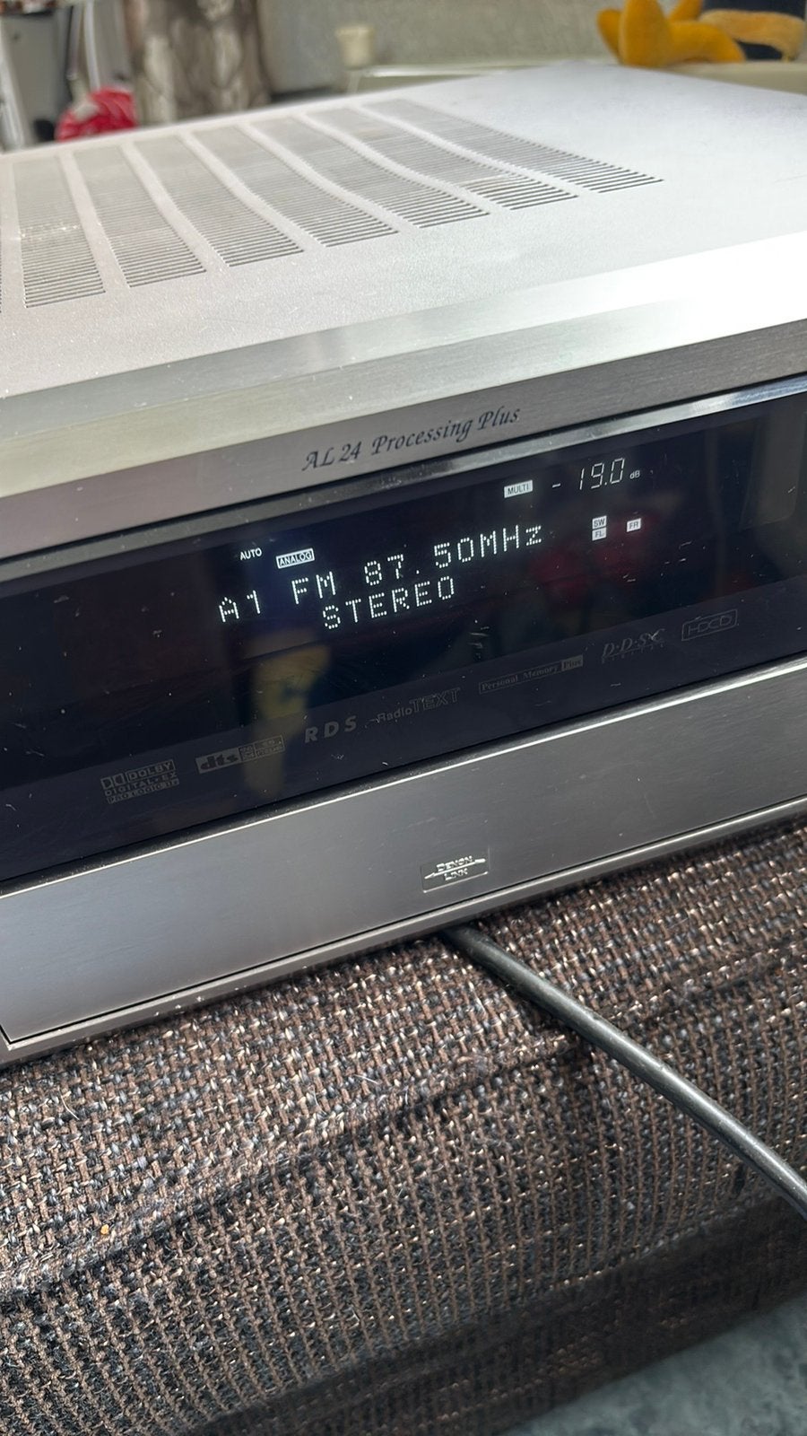 Versterker merk denon werkt goed voor maar 70 euro nette st, Ophalen of Verzenden, Zo goed als nieuw, Denon