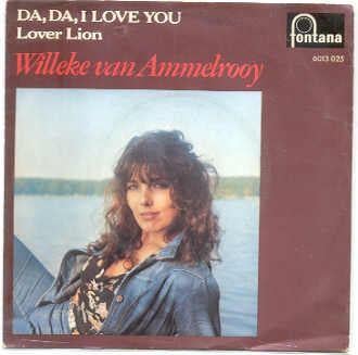Willeke van Ammelrooy- Da,da, I love You, Verzenden, 7 inch, Nederlandstalig, Fotohoes