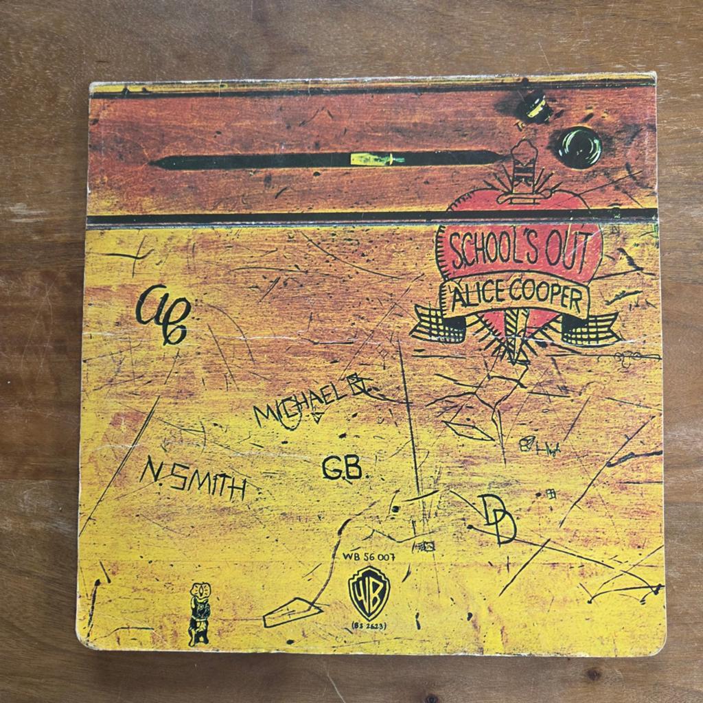 originele Alice Cooper – School’s Out LP 1972, Ophalen, Originele persing, 1970 - 1979, 12 inch