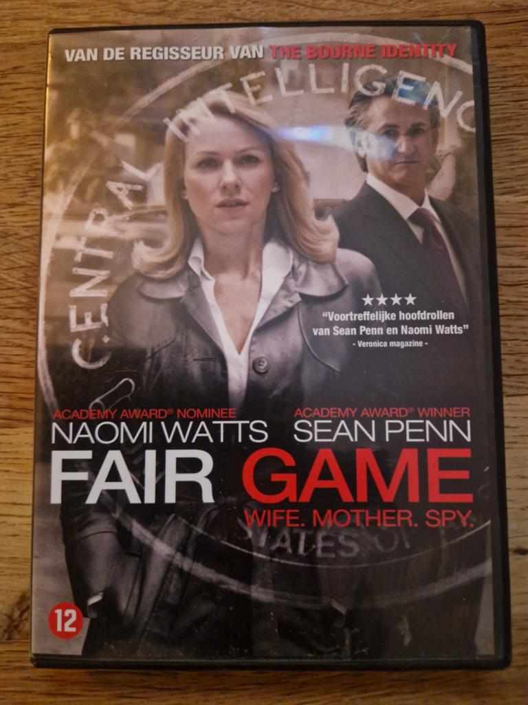 Fair game , sean penn, Alle leeftijden, Ophalen of Verzenden, Zo goed als nieuw, Actiethriller