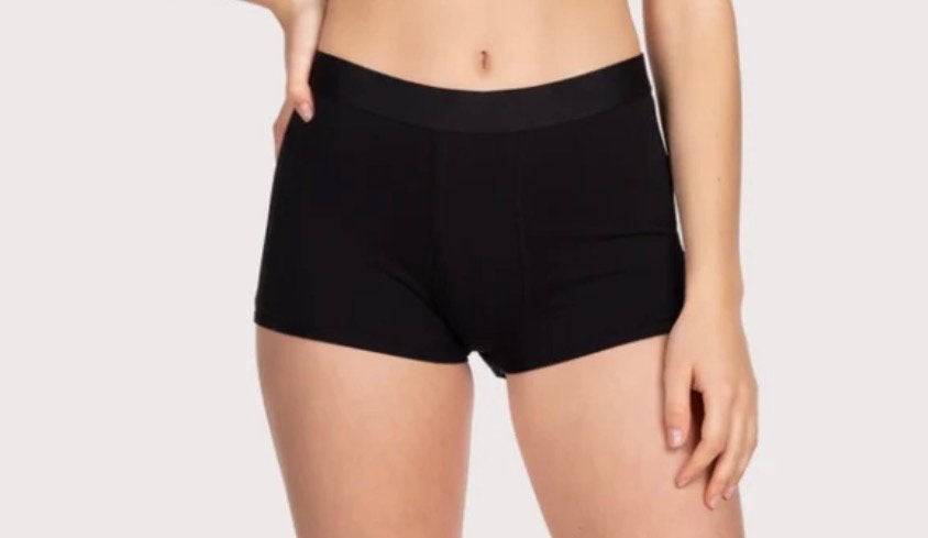 Tiener Menstruatie Ondergoed - Boxer XXS, Ophalen of Verzenden, Zwart, Slip