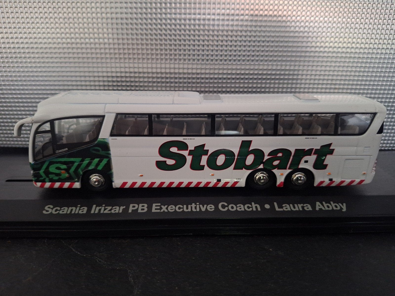 Scania Irizar PB Coah Stobart Schaal 1:76, Atlas, Atlas, Ophalen of Verzenden, Bus of Vrachtwagen