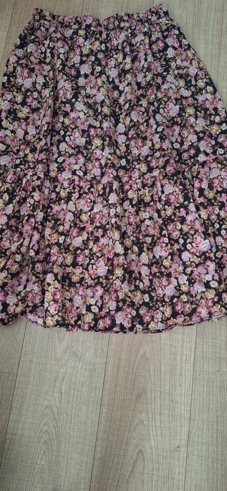 H&M bloemenrok maat M, Kleding | Dames, Rokken, Maat 38/40 (M), H&M, Meerkleurig, Ophalen of Verzenden