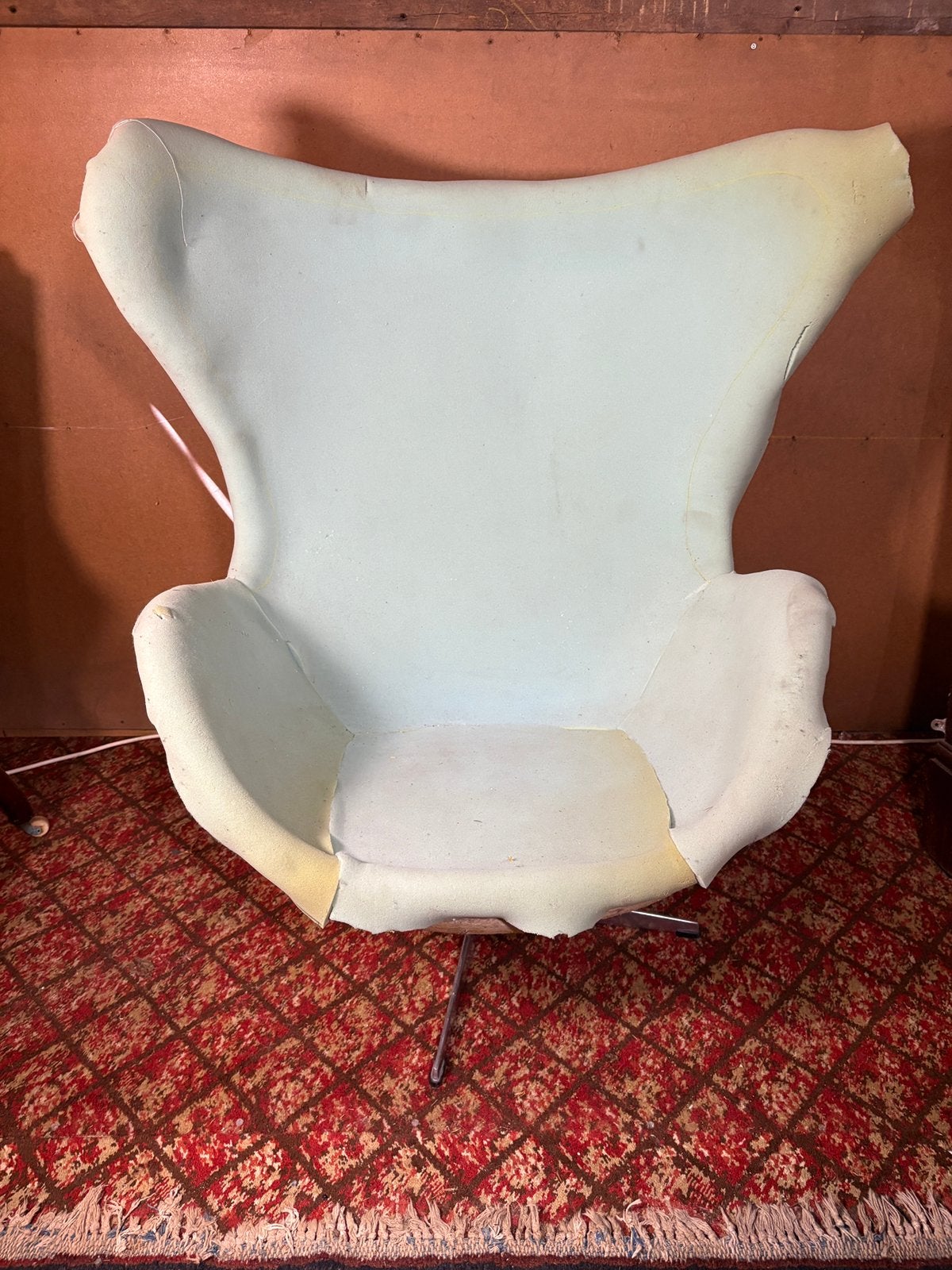 Gratis bezorging!Mid-Century Modern Egg Chair  Arne Jacobsen, Huis en Inrichting, Fauteuils, Arne Jacobsen, Arne Jacobsen, 75 tot 100 cm