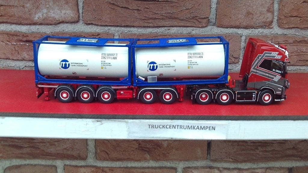 Tekno  Volvo  FH5  Globetrotter  XL  van  SL  Logistics., Hobby en Vrije tijd, Ophalen of Verzenden, Nieuw, Bus of Vrachtwagen