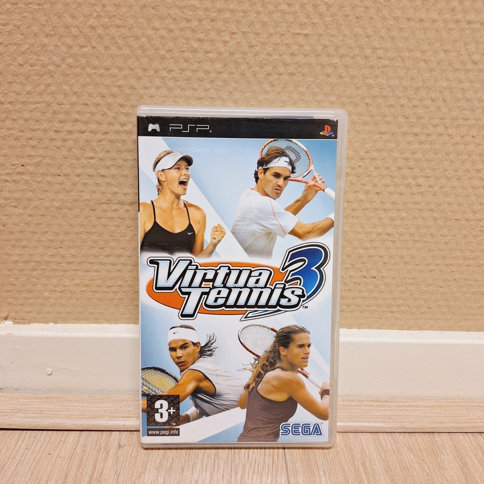 Virtua Tennis 3 - Sony PSP | Compleet, Gebruikt, Gekoppelde computers, ., 1 speler