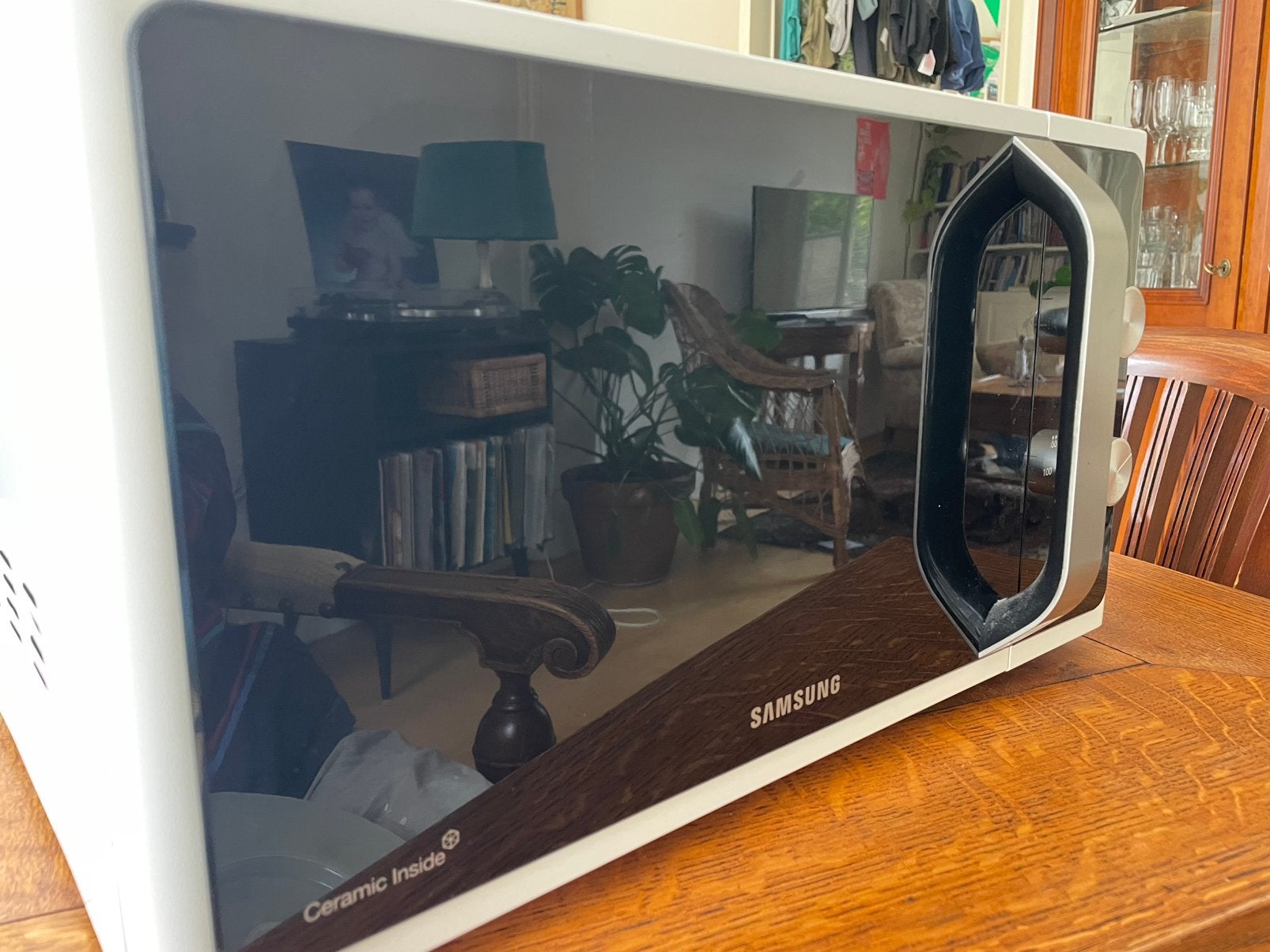 Samsung magnetron MS23F301EAW, Witgoed en Apparatuur, Ophalen, Zo goed als nieuw