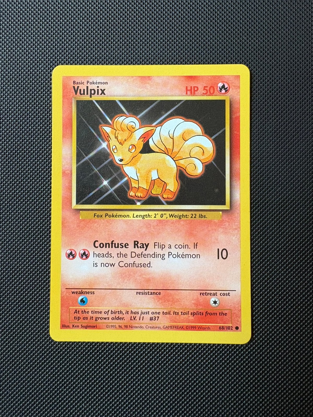Vulpix - BS 68/102, Ophalen of Verzenden, Zo goed als nieuw