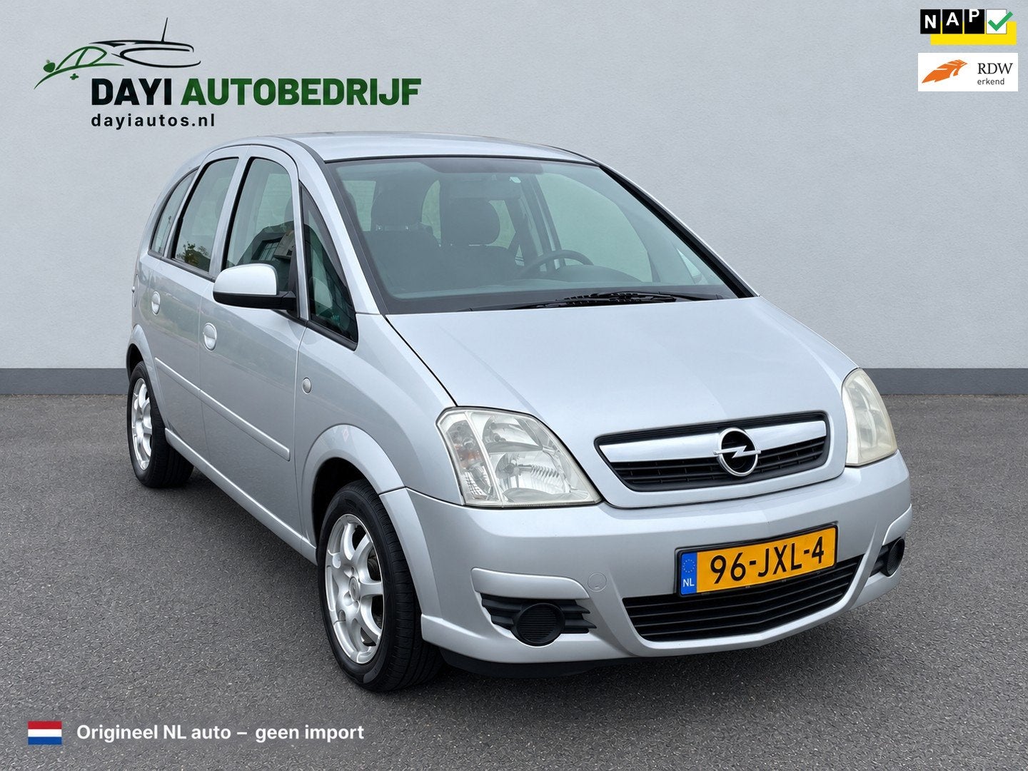 Opel Meriva 1.6-16V Cosmo, Trekhaak, Airco, Elektr ramen, Ra, Voorwielaandrijving, Gebruikt, 4 cilinders, Origineel Nederlands