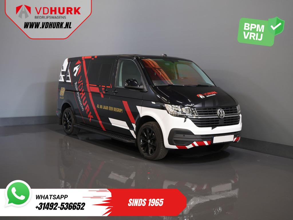 Volkswagen Transporter T6.1 2.0 TDI 150 pk DSG Aut. L2 DC Du, Auto's, Stof, USB, 4 cilinders, 150 pk