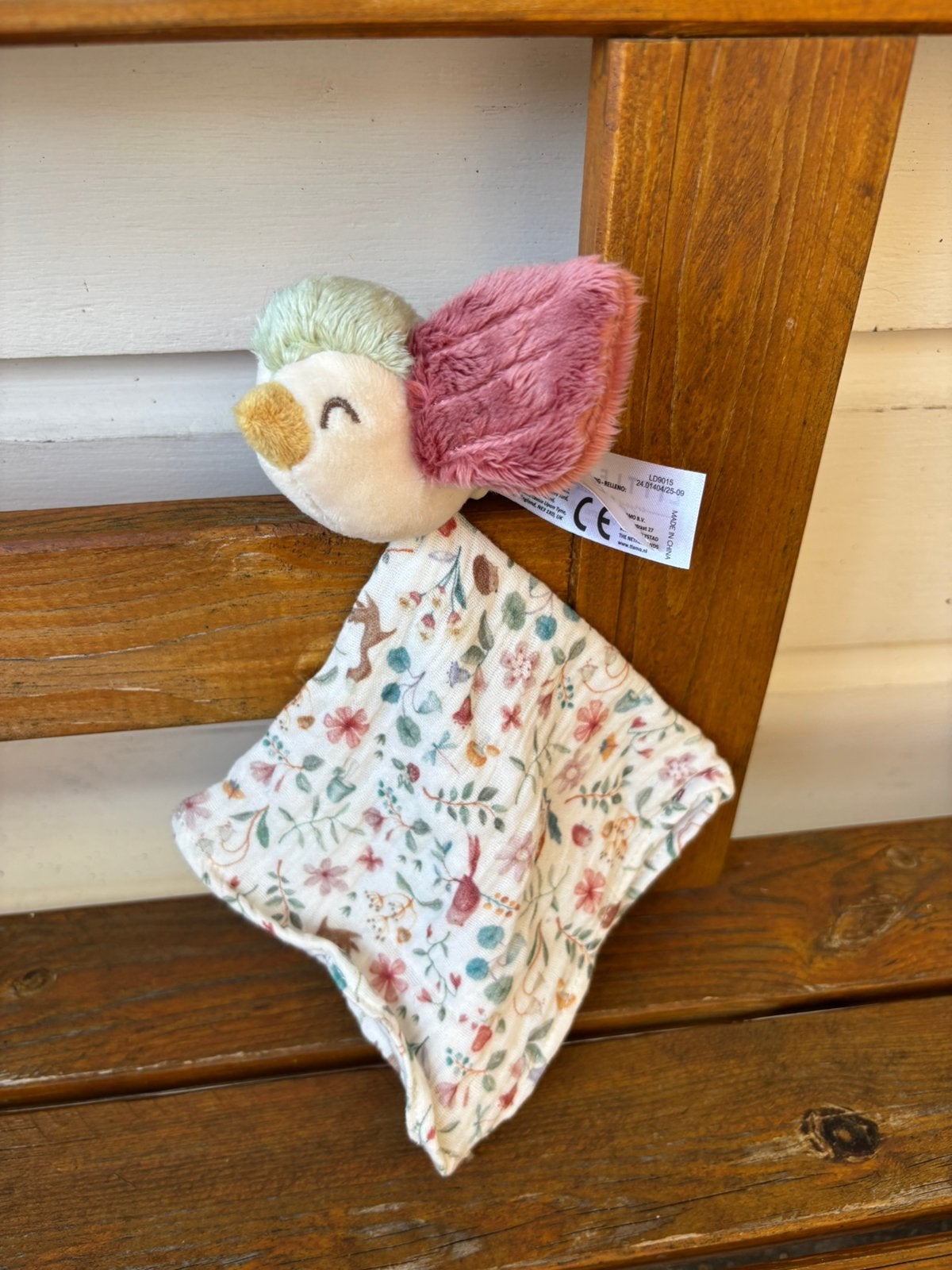 Little Dutch Fairy Garden knuffeldoekje vogel, Ophalen of Verzenden