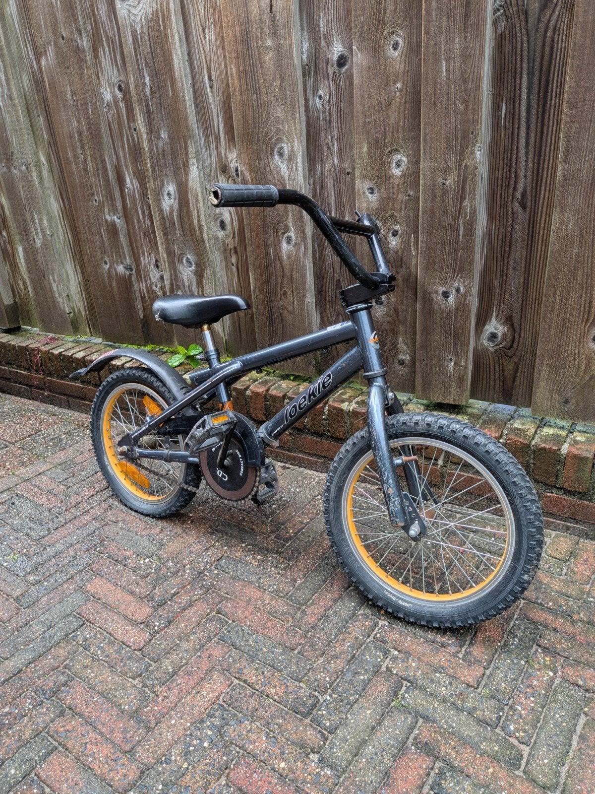 Loekie 16 inch kinderfiets, Fietsen en Brommers, Fietsen | Kinderfietsjes, Ophalen, Gebruikt, 16 tot 20 inch
