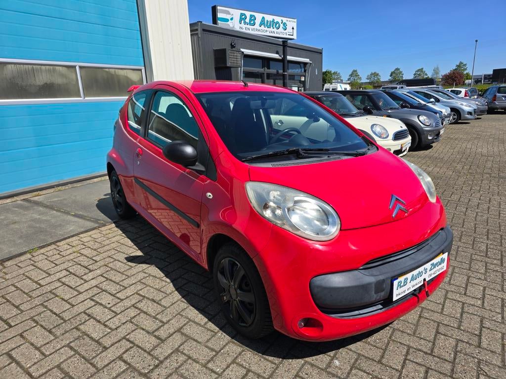 Citroën C1 1.0 3-DRS 2006 Rood !! 1 Jaar apk 28-4-2027 !!, Voorwielaandrijving, Stof, 765 kg, 4 stoelen