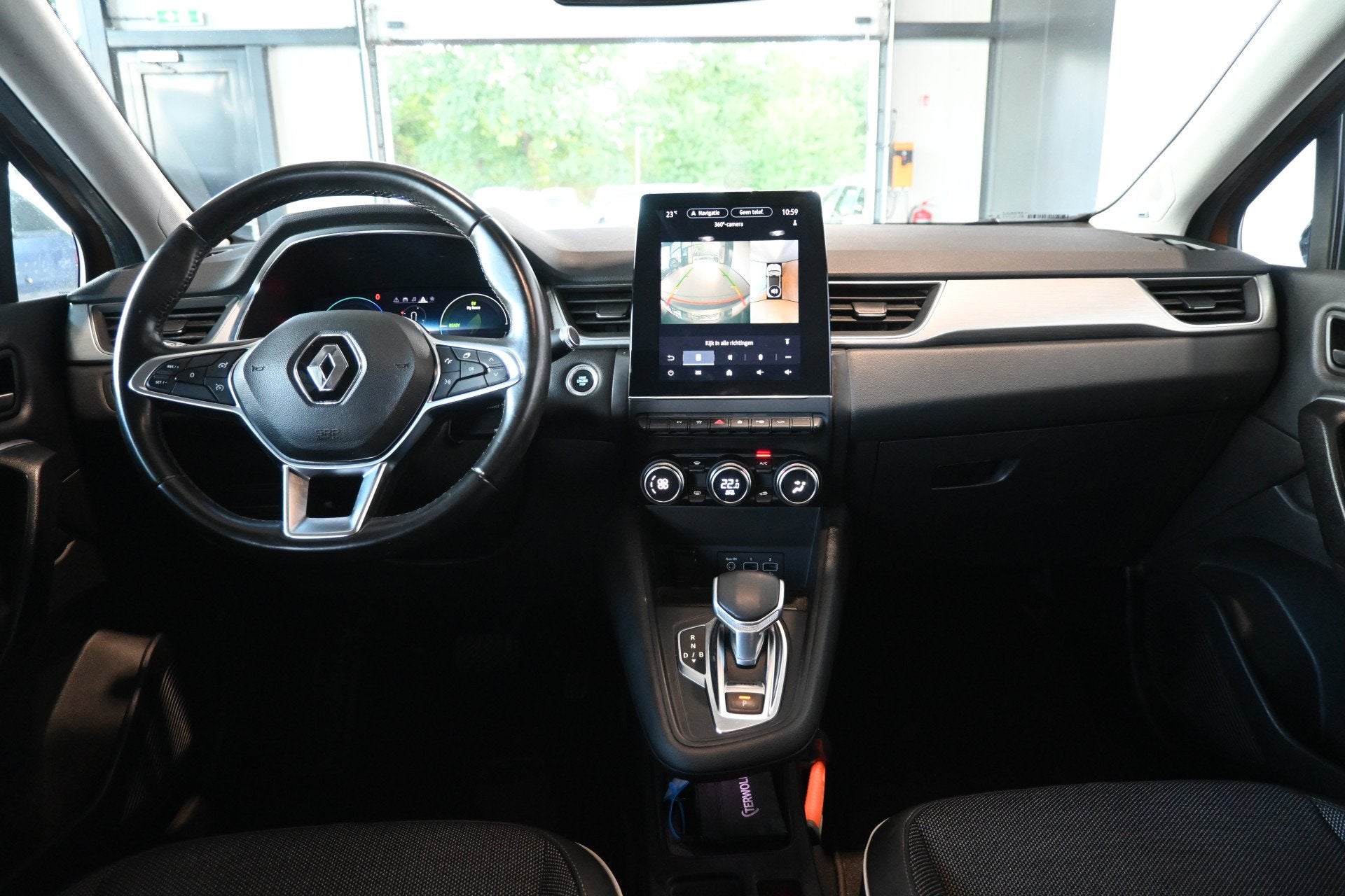 Renault Captur 1.6 E-Tech Plug-in Hybrid 160 Intens Clima Cr, Auto's, Dealer onderhouden, Gebruikt, Met garantie (alle), 57 km