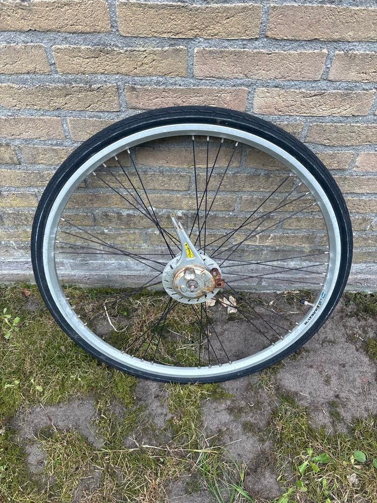Fietswiel met naafdynamo - Shimano DH-2S30-E, Ophalen, Gebruikt