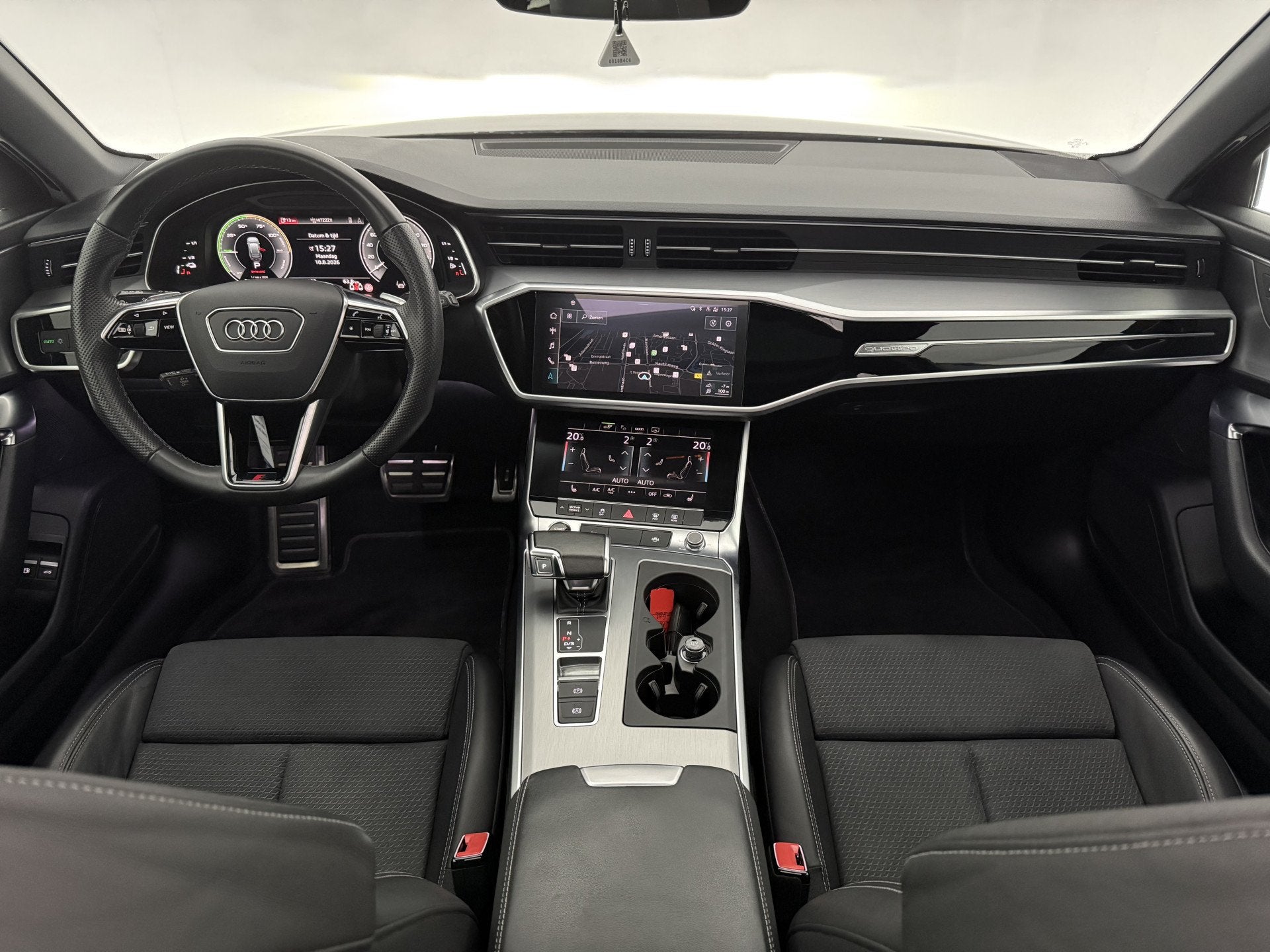Audi A6 Avant 55 TFSI e Quattro S-Line | Pano | B&O | LED-Ma, Auto's, Achterwielaandrijving, Gebruikt, 4 cilinders, Hybride Elektrisch/Benzine