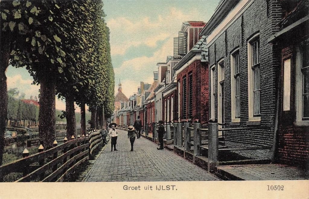 703-407-055 Groet uit Ijlst, Verzenden, Voor 1920, Friesland