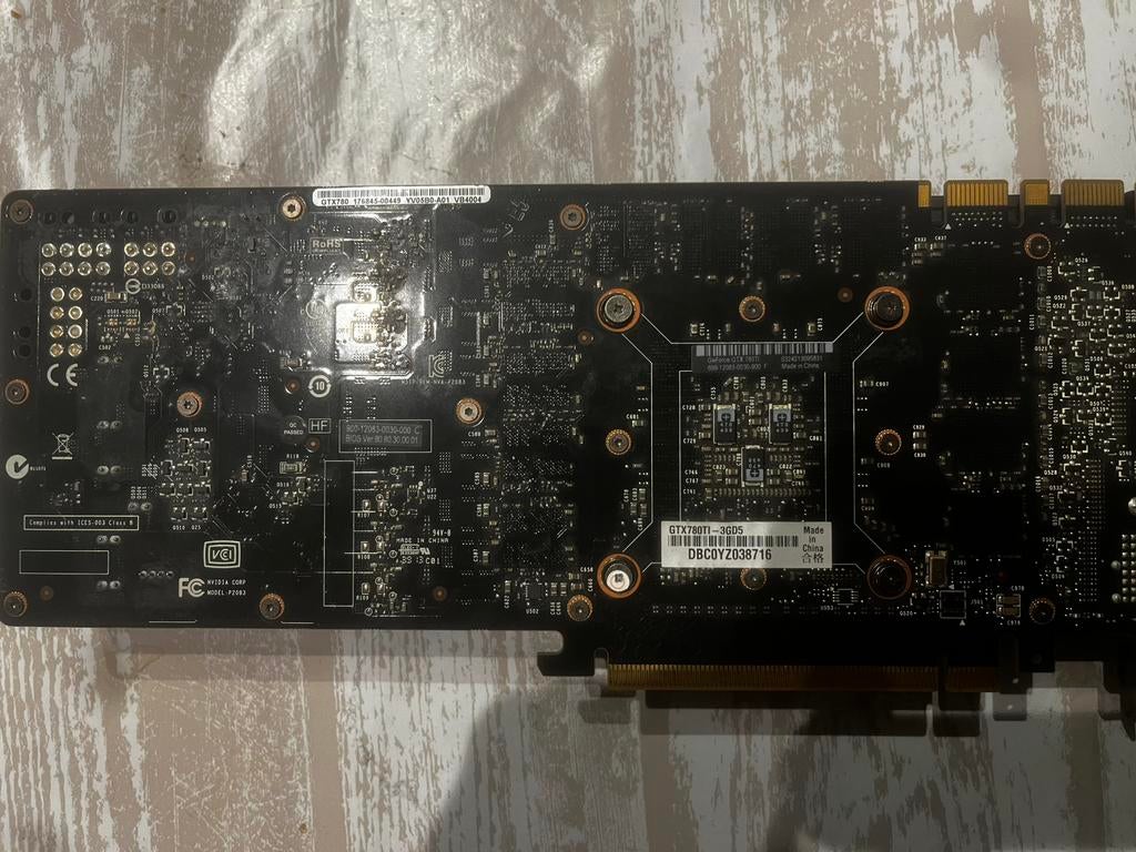 NVIDIA GeForce GTX 780 Ti – Krachtige Klassieker (3GB GDDR5), Computers en Software, Videokaarten, PCI-Express 3, HDMI, Ophalen of Verzenden