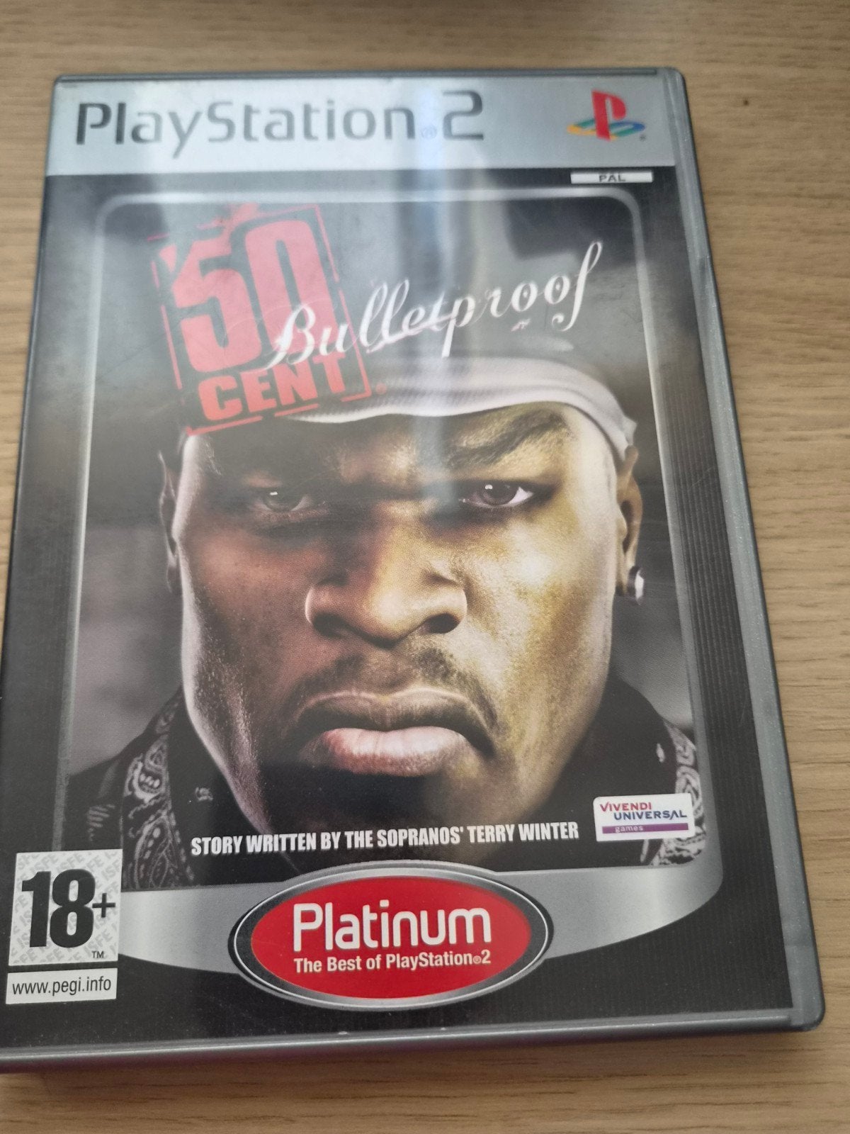 50 Cent: Bulletproof Platinum - PlayStation 2, Avontuur en Actie, Gebruikt, Vanaf 18 jaar, 1 speler