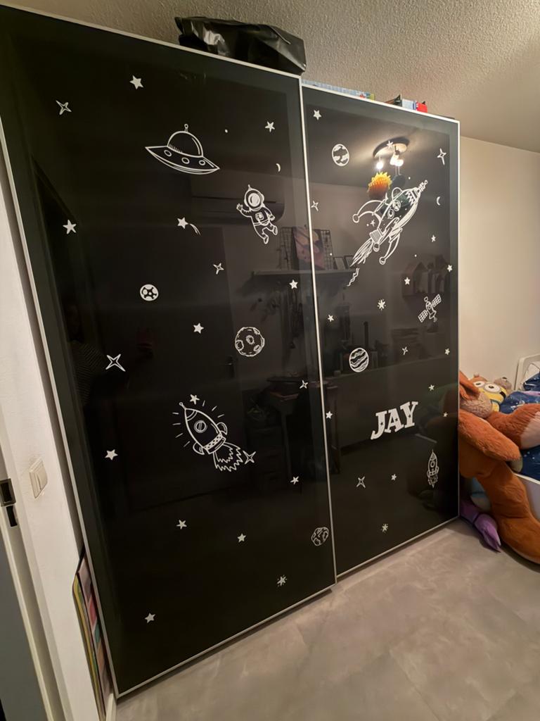 Ikea Pax kast met schuifdeuren, Ophalen, Gebruikt, Met deur(en), 200 cm of meer