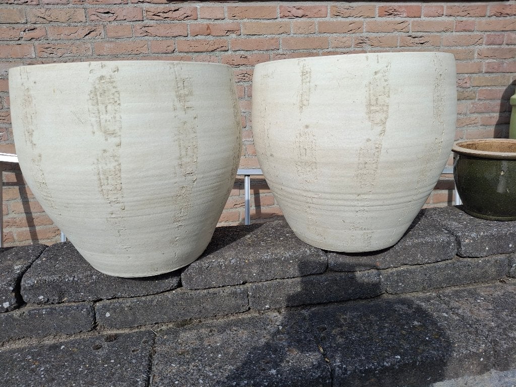 binnen bloempotten, Rond, Binnen, Zo goed als nieuw, Minder dan 40 cm