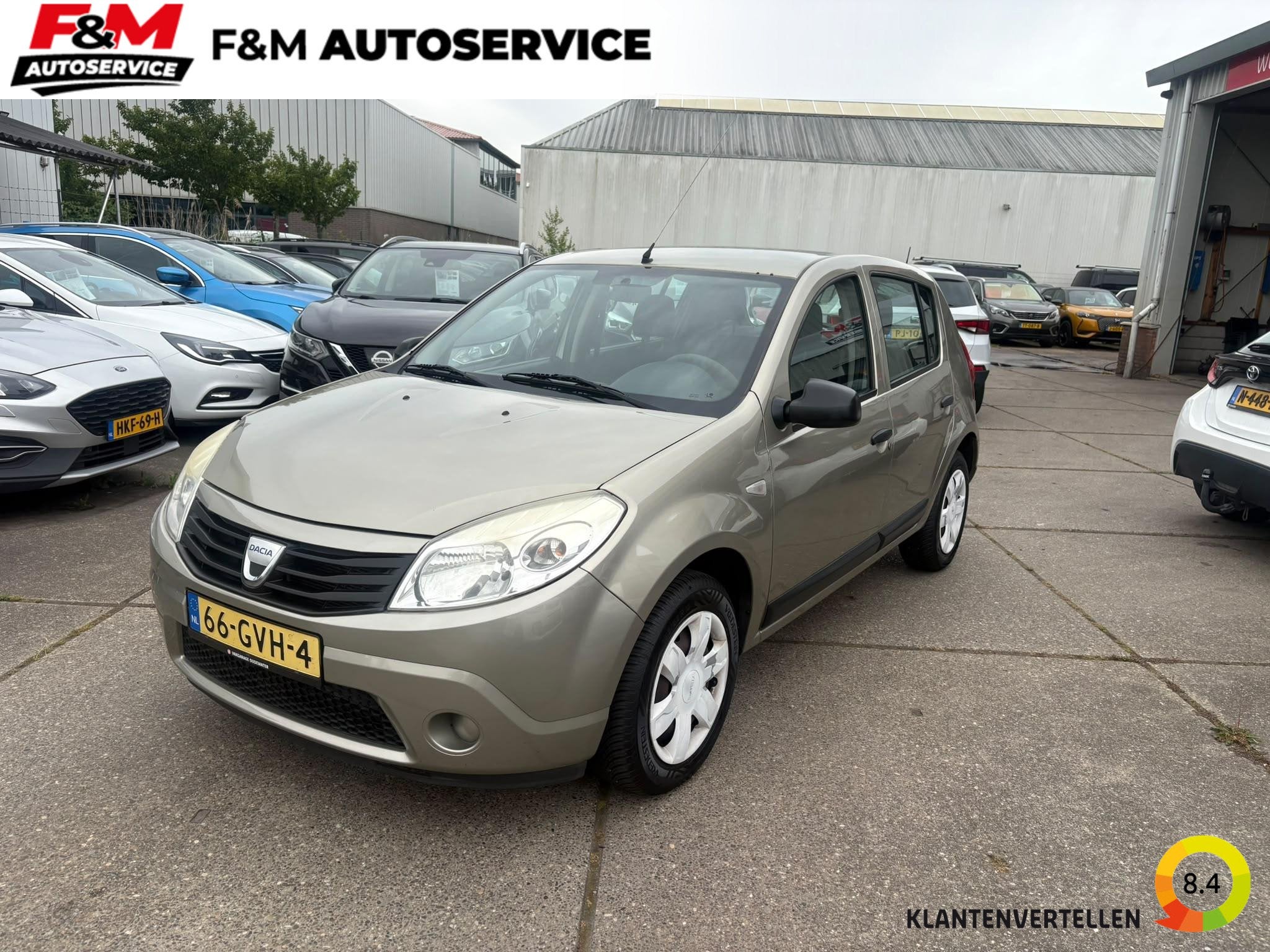 Dacia Sandero 1.4 Ambiance Airco, radio, Auto's, Dacia, Voorwielaandrijving, Stof, 1011 kg, 4 cilinders