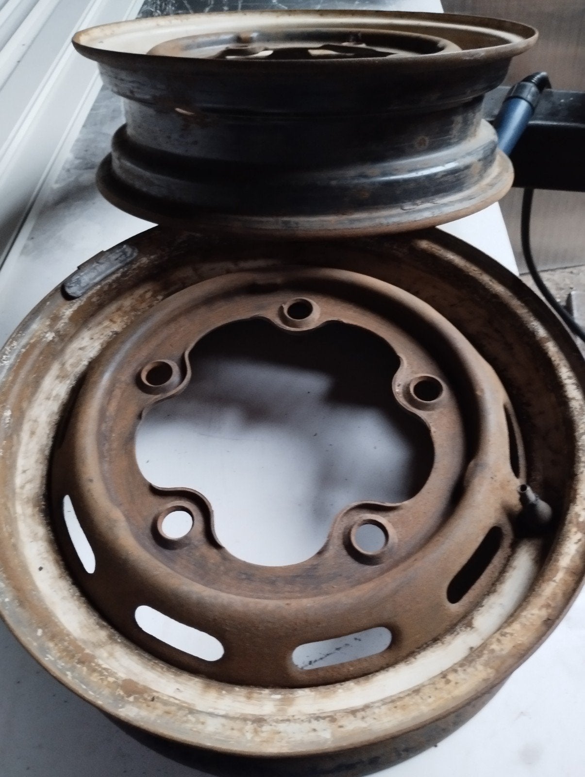 Vw kever velgen 4.5 x  15 inch, Ophalen of Verzenden