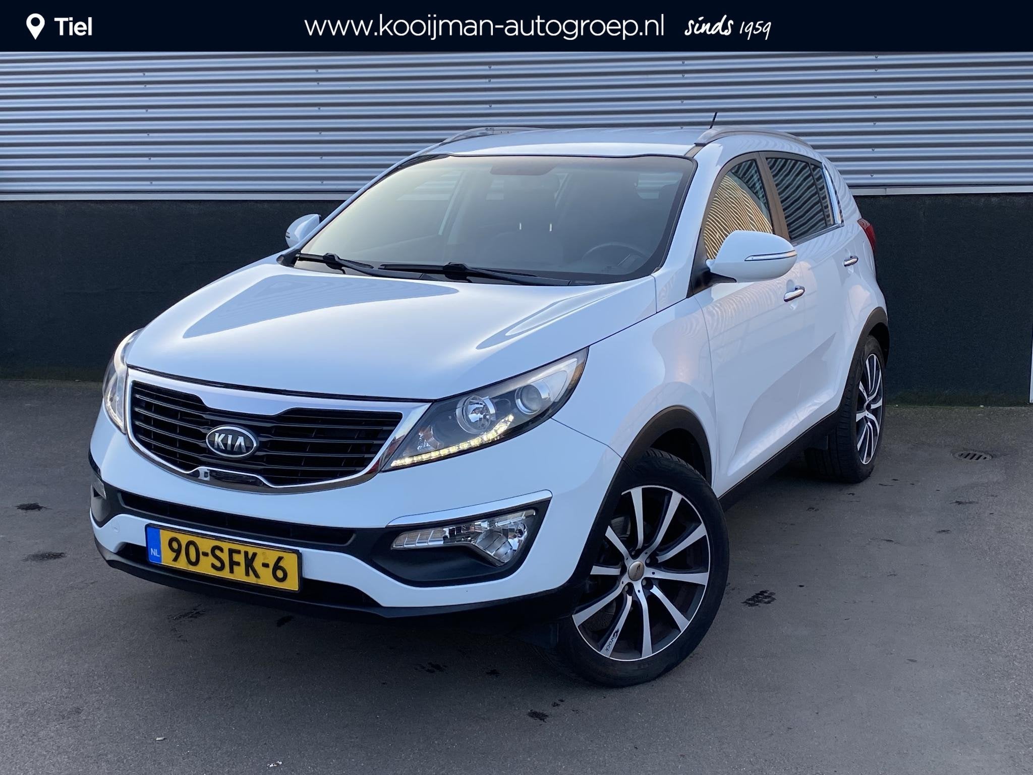 Kia Sportage 2.0 X-ecutive Plus Pack Climate control, Cruise, Auto's, Gebruikt, 4 cilinders, Leder en Stof, Handgeschakeld