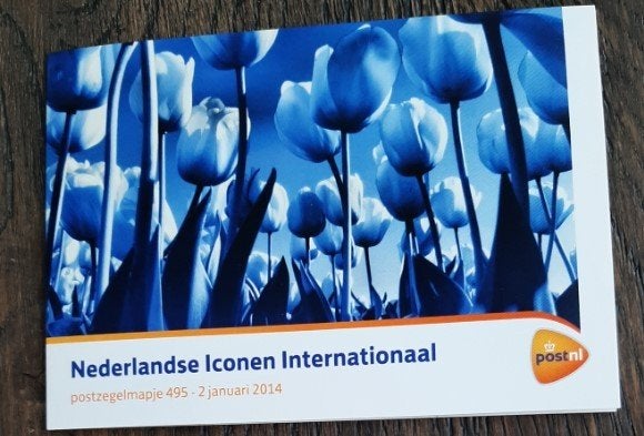 2014 Postzegelmapje 495 Nederlandse Iconen Internationaal, Postzegels en Munten, Ophalen of Verzenden, Postfris