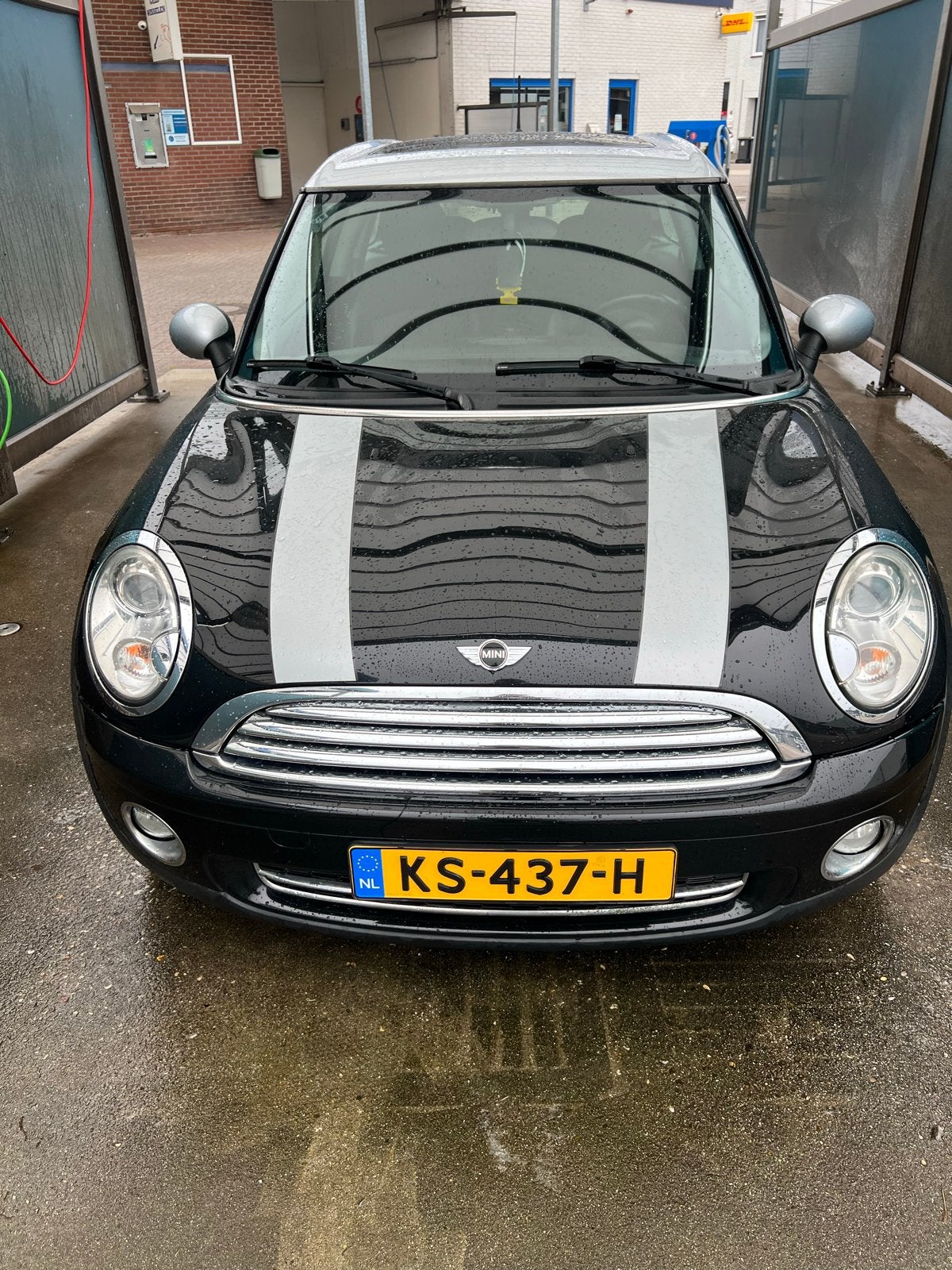 Mini Clubman 1.6 Cooper 2009 Zwart, Voorwielaandrijving, 4 cilinders, 4 stoelen, Stationwagon