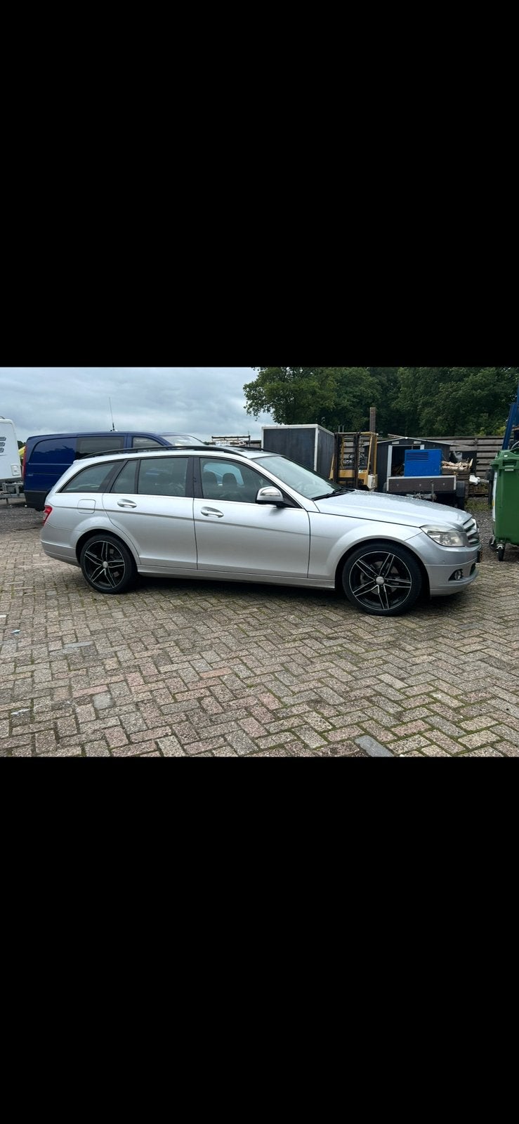 Mercedes-Benz C-Klasse 1.8 C200 Kompressor Estate 2008 Grijs, Achterwielaandrijving, Zwart, 4 cilinders, 1796 cc