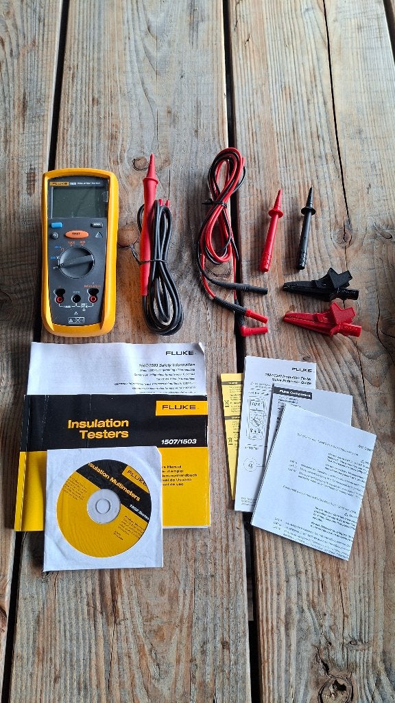 Fluke 1503 Isolatietester isolatie weerstandsmeter NIEUW, ,, Nieuw, Ophalen of Verzenden, ,