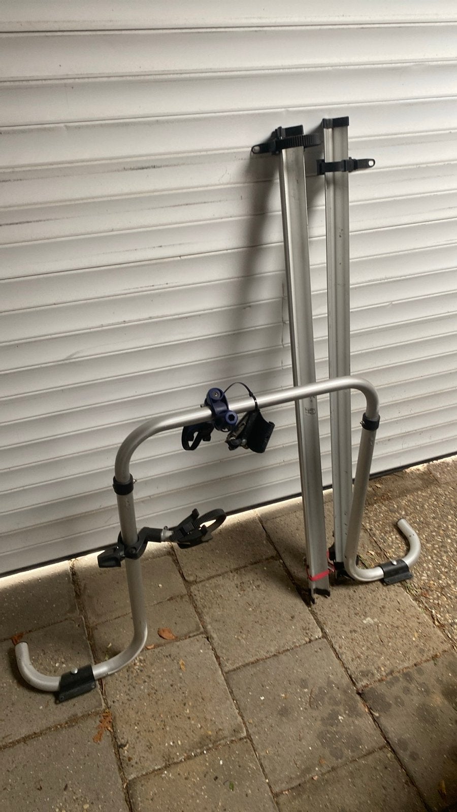 Fietsendrager voor aanhanger of caravan, Auto diversen, Fietsendragers, Achterklepdrager, Gebruikt, Ophalen of Verzenden, 2 fietsen