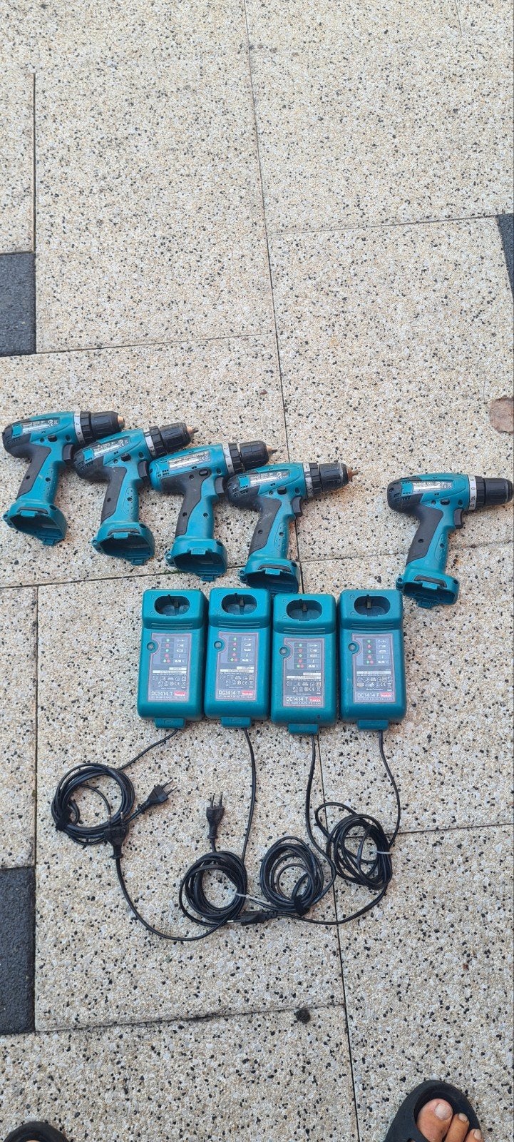 makita accuboormachines, Ophalen, Gebruikt, Boor- en Schroefmachine