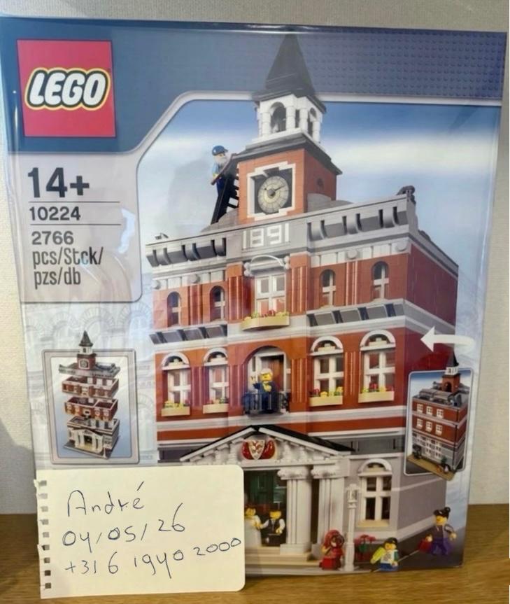 LEGO Gemeentehuis - 10224, Ophalen of Verzenden, Nieuw, Compleet