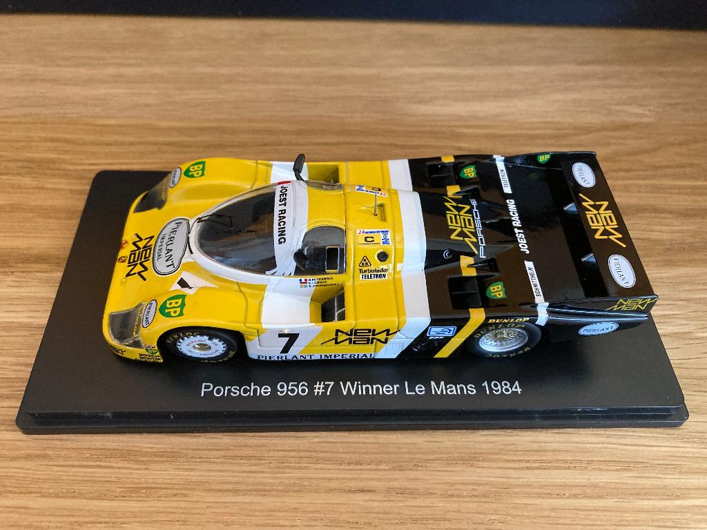✅ Porsche 956 Winner LeMans 1984 1:43 Spark Ludwig Pescarolo, Ophalen of Verzenden, Nieuw, Auto's