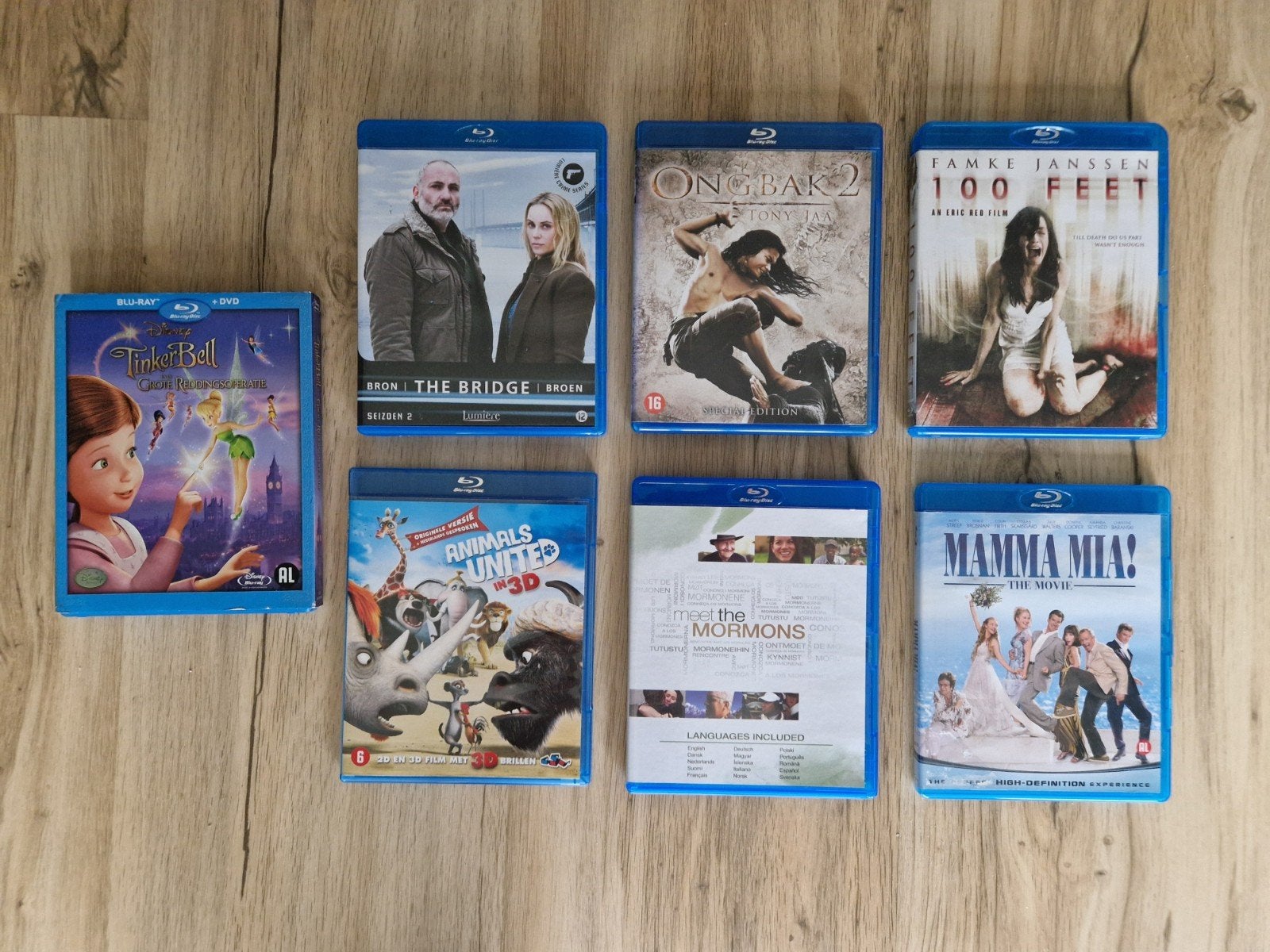 Blu-ray collectie van 7 films, Vanaf 16 jaar, Overige genres, Nederlands, Ophalen of Verzenden