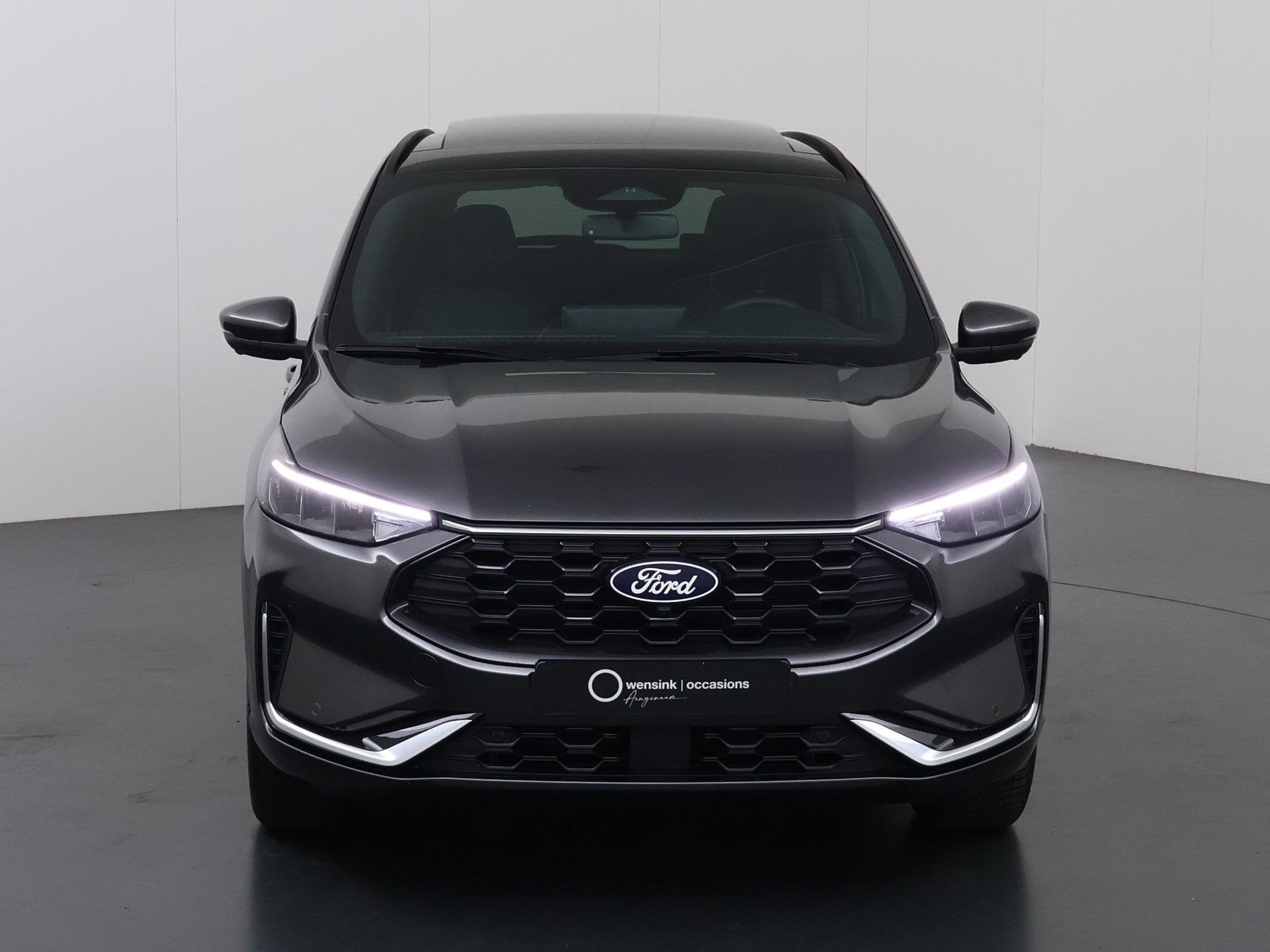 Ford Kuga 2.5 PHEV ST-Line X | Elek. Trekhaak | Panoramadak, Auto's, 14 kWh, Gebruikt, 4 cilinders, Leder en Stof