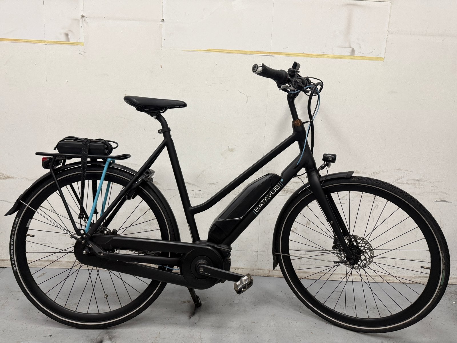 Batavus Dinsdag E-bike met Yamaha motor, 5325 km, Fietsen en Brommers, Versnellingen, Batavus, Zo goed als nieuw, Schijfrem