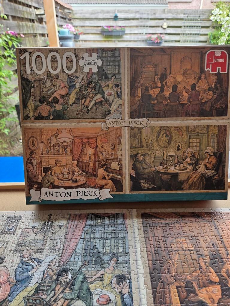Mooie puzzel Anton Pieck afbeeldingen, Hobby en Vrije tijd, Denksport en Puzzels, Ophalen of Verzenden, 500 t/m 1500 stukjes