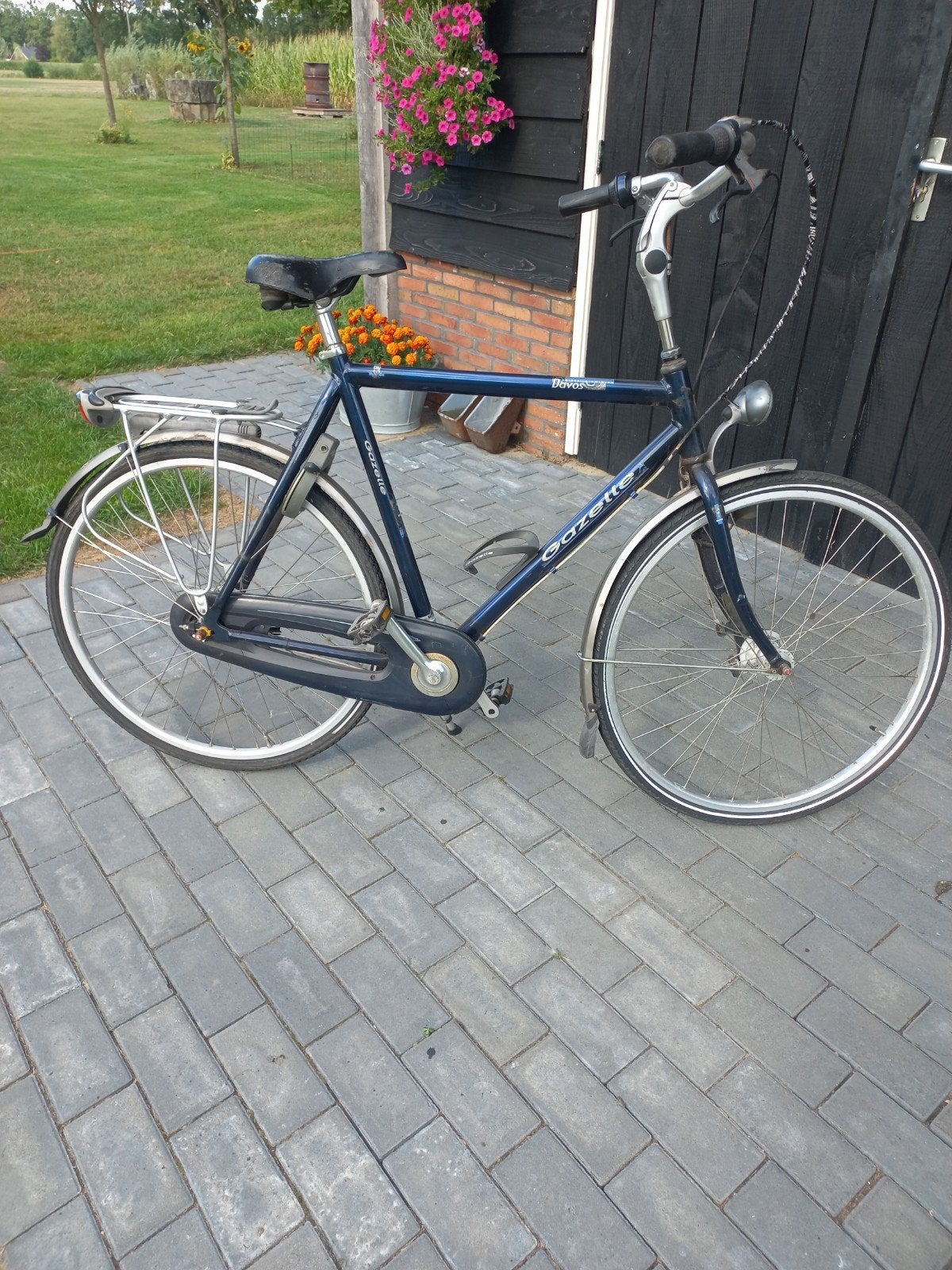 herenfiets, Fietsen en Brommers, Fietsen | Heren | Herenfietsen, Gebruikt, Versnellingen, 57 tot 61 cm, Ophalen