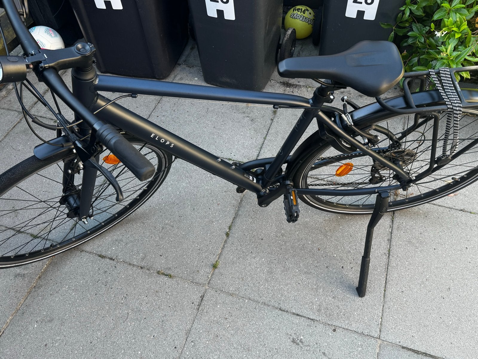 Elops hybride stadsfiets maat M, Overige merken, Velgrem, Versnellingen, 49 tot 53 cm