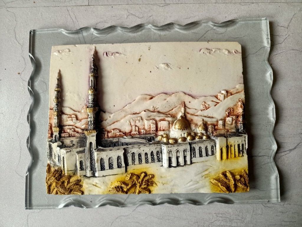 kleine schilderij met / op doorzichtige standaard, Ophalen, Minder dan 50 cm, Zo goed als nieuw, Schilderij