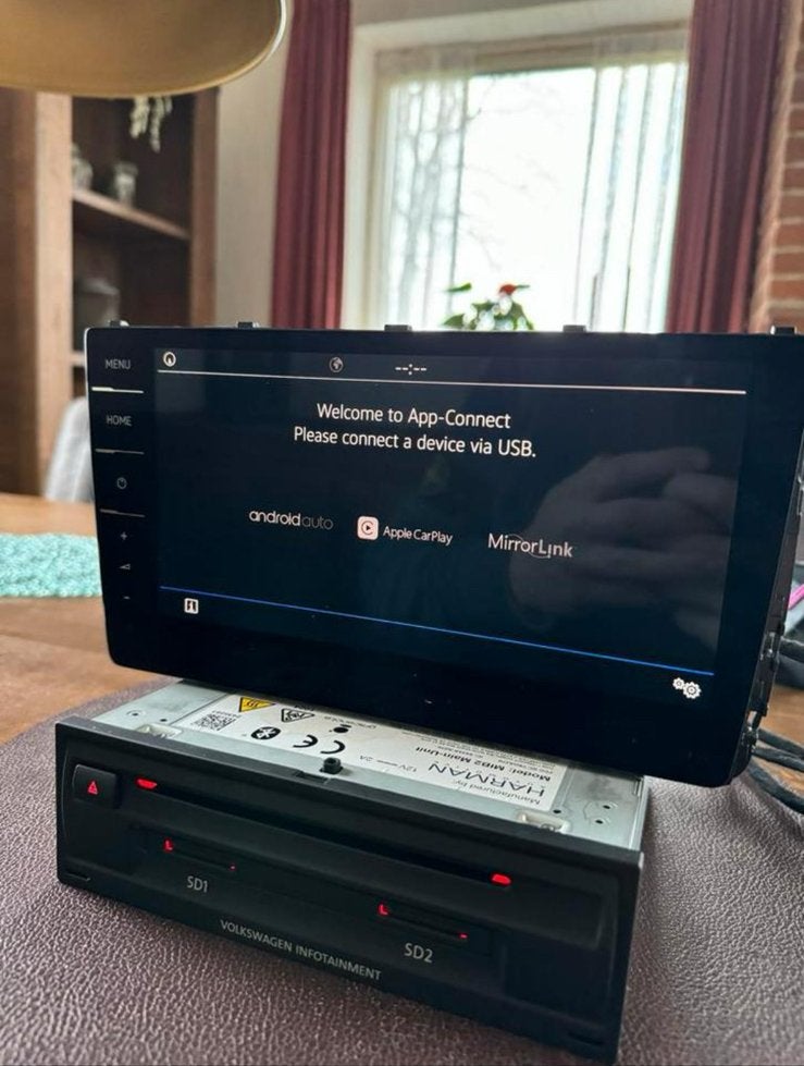 Volkswagen Discover Pro MIB 2.5 Navigatie 9.2” DAB Carplay, Ophalen, Zo goed als nieuw