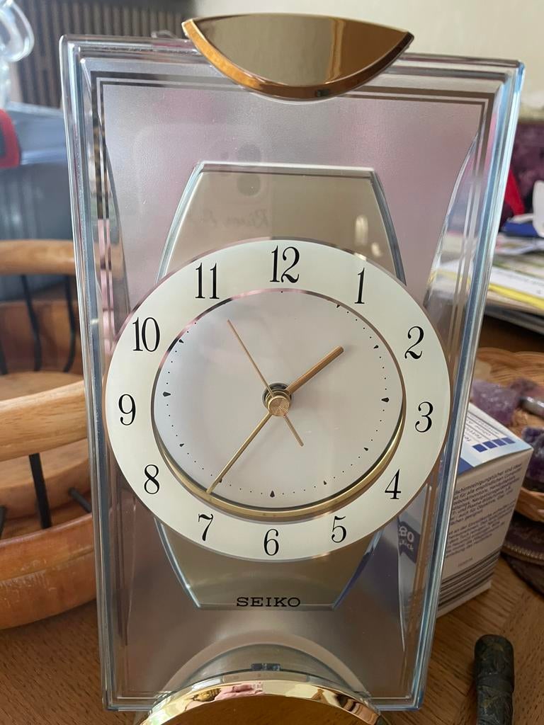 Seiko staande klok, Huis en Inrichting, Woonaccessoires | Klokken, Ophalen, Zo goed als nieuw, Staande klok