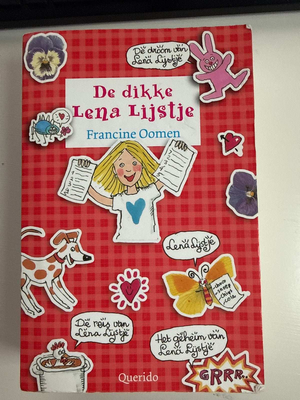 De dikke Lena Lijstje - Francine Oomen, Ophalen of Verzenden, Zo goed als nieuw, Fictie